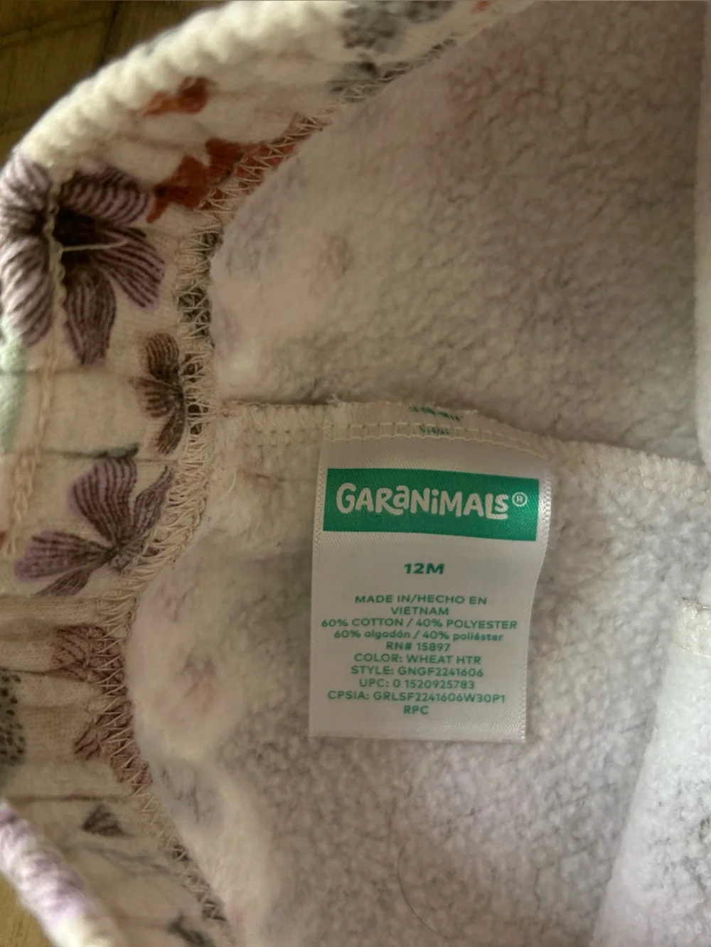 12M 3 pack of baby girl pants